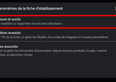 Ajouter des administrateurs pour votre fiche d'établissement Google (1)
