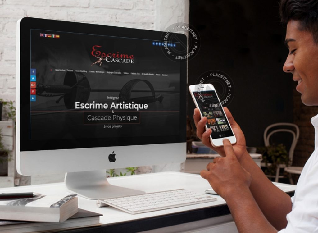Escrime cascade