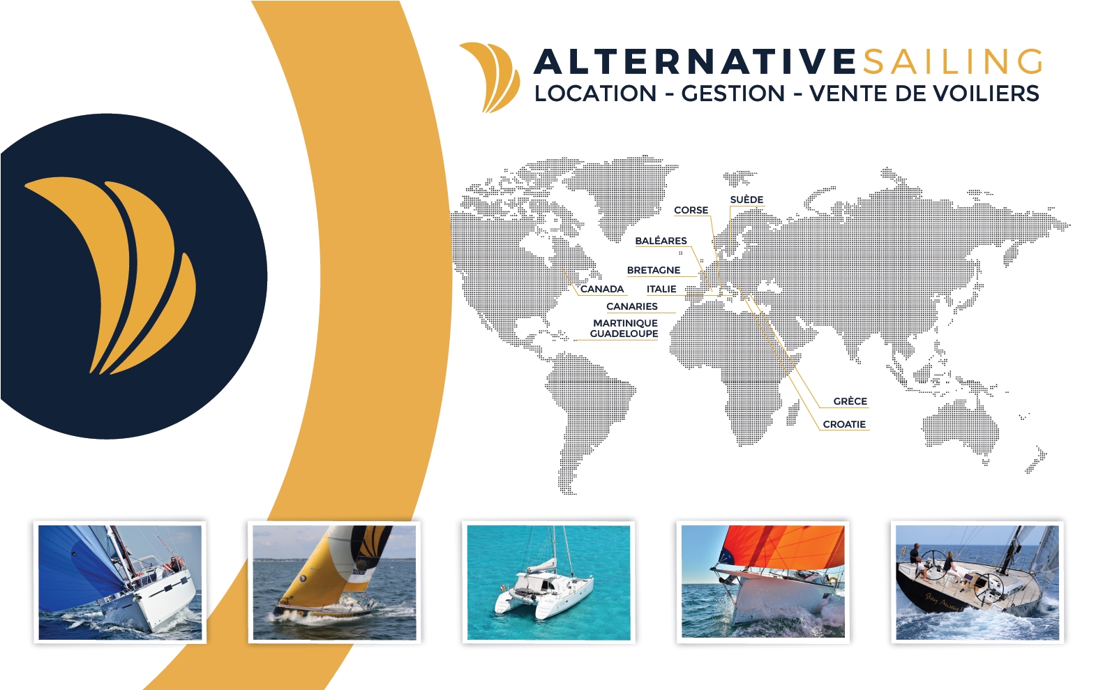 réalisation des stands d'Alternative sailing