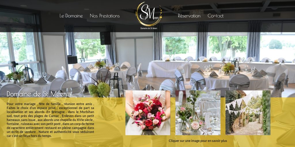 domaine saint meen ploemel salle mariage et hébergements