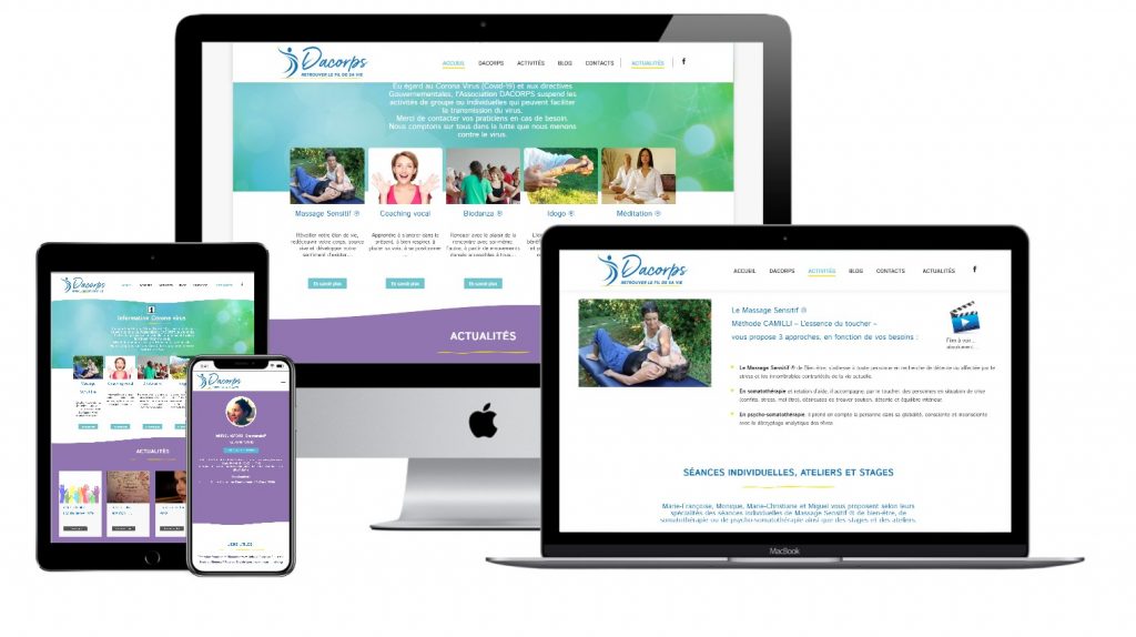 DACORPS creation site internet