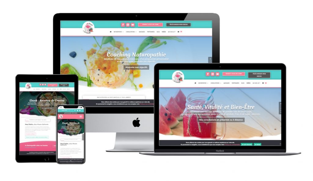 Naturopathe Pays Basque | Conception site web