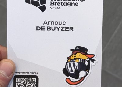 Graphikup au premier WordCamp Bretagne