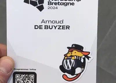 Graphikup au premier WordCamp Bretagne