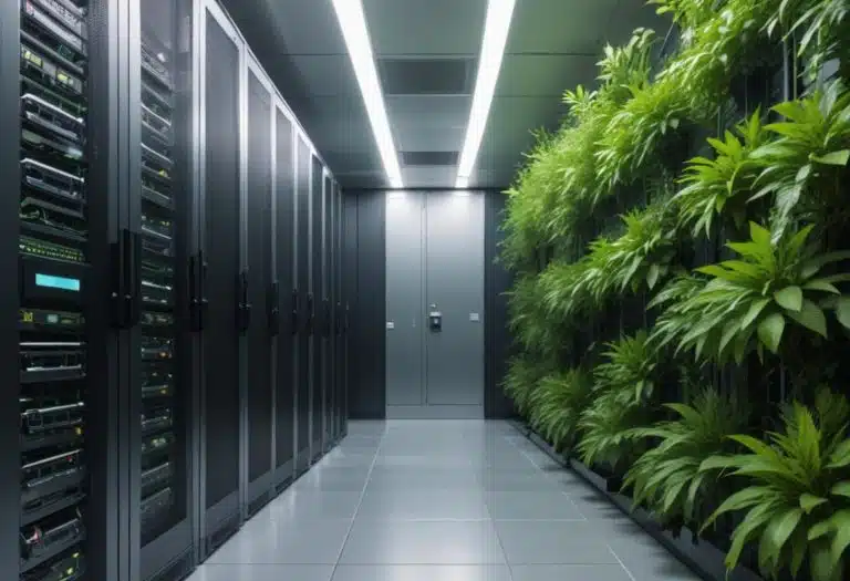 Exemple de data center éco-responsable utilisant des énergies renouvelables