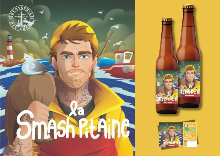 Illustration, étiquette et packaging