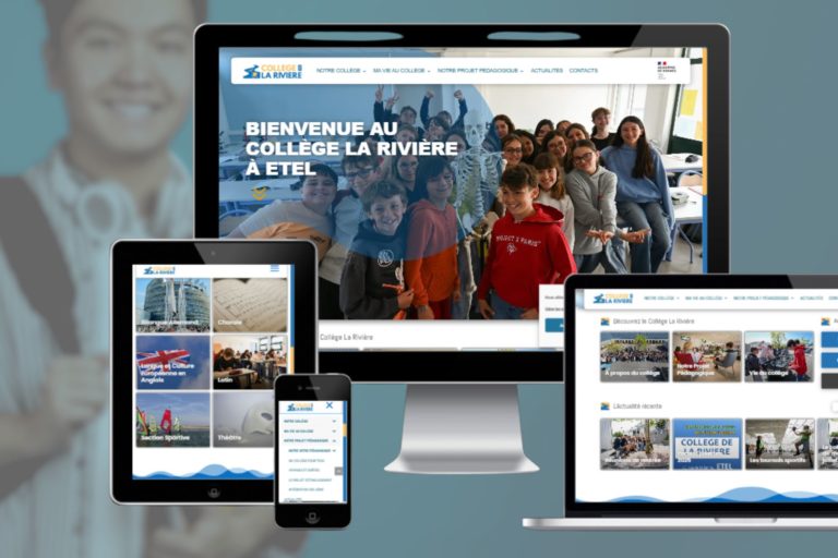 Refonte du site internet du collège