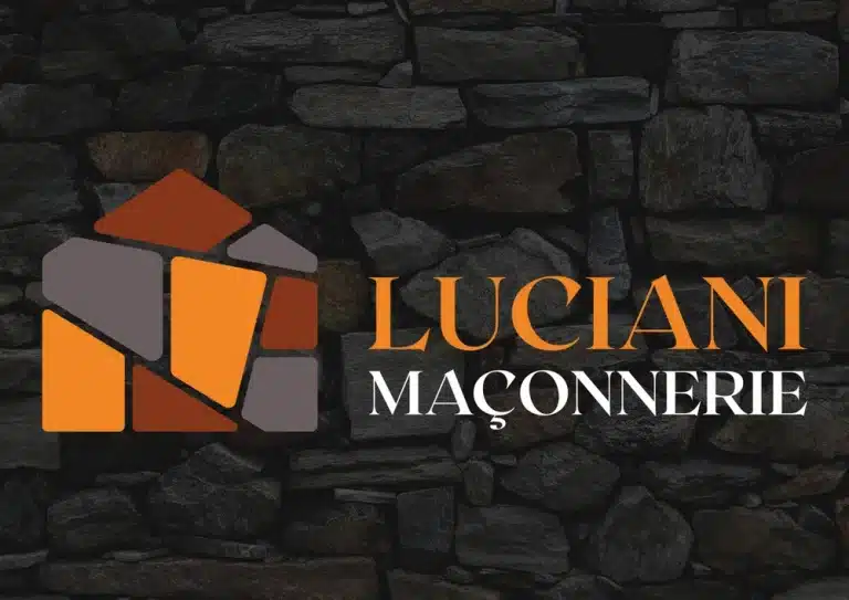 Réalisation logo par agence Graphikup - Luciani Maconnerie