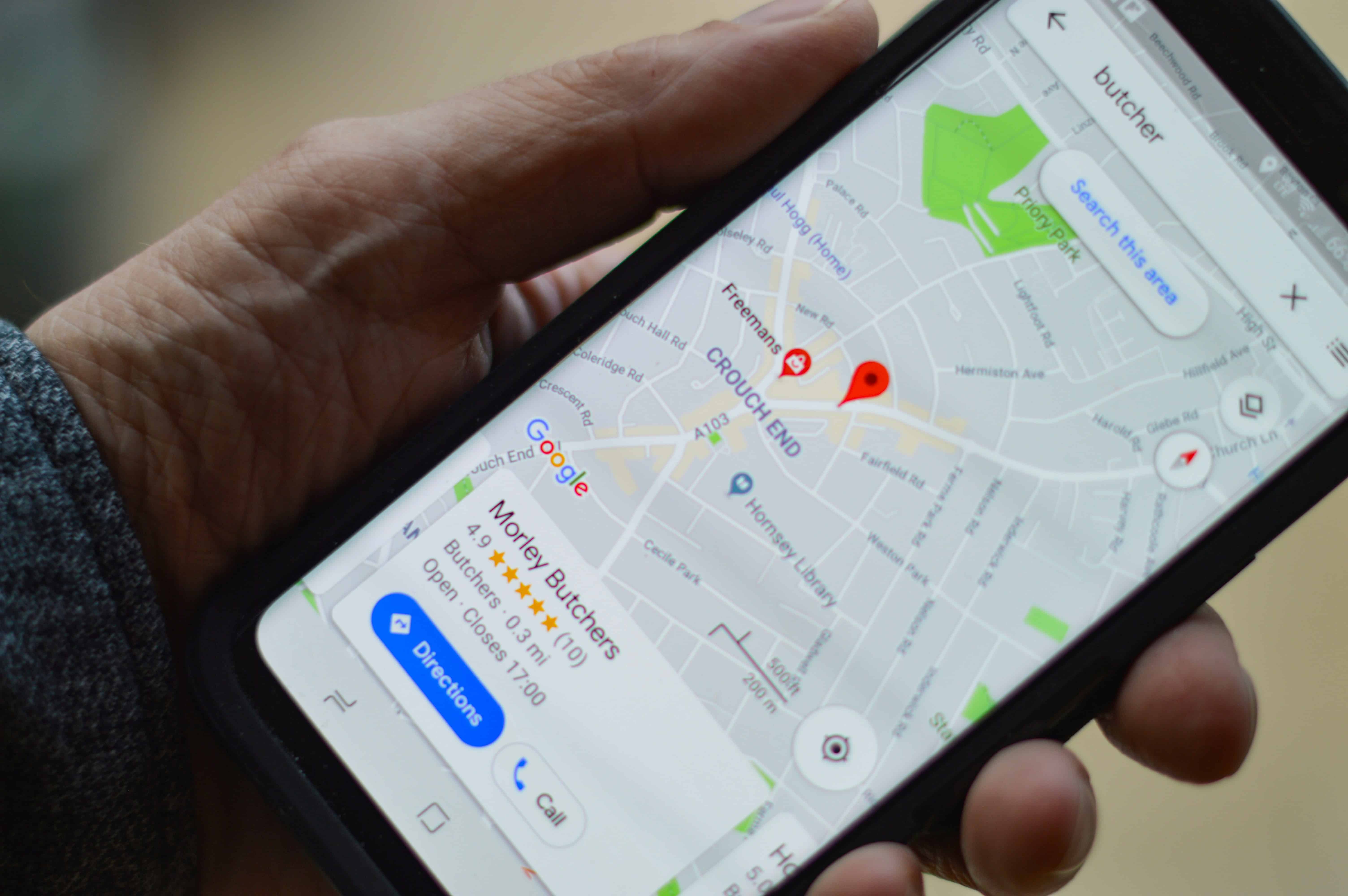 Fiche Google My Business et visibilité locale sur Google Maps